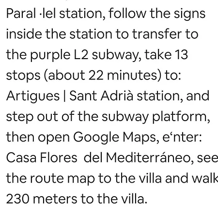 Casa Flores Del Mediterraneo Badalona